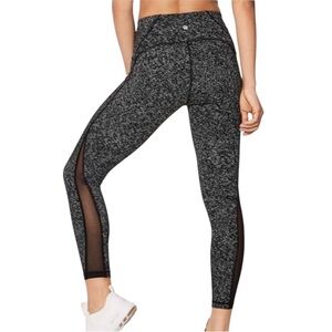 Lululemon Leggings 6 Black/White